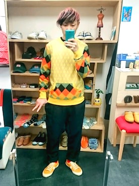 「masterkey（マスターキー）のアイテム」を使った、yusuke さん（メンズ・170cm）の冬コーディネート