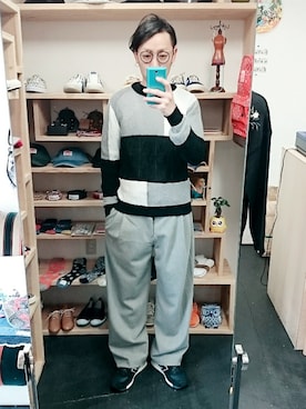 「LiSS（リス）のアイテム」を使った、yusuke さん（メンズ・170cm）の春コーディネート