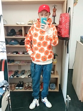 「miraco（ミラコ）のアイテム」を使った、yusuke さん（メンズ・170cm）の春コーディネート