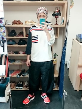 「アイテム（ヘアアクセサリー）」を使った、yusuke さん（メンズ・170cm）の春コーディネート