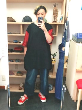 「masterkey（マスターキー）のアイテム（トップス）」を使った、yusuke さん（メンズ・170cm）の夏コーディネート