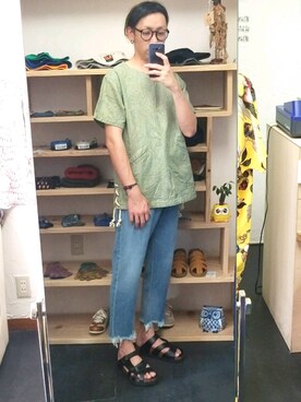 「masterkey（マスターキー）のアイテム（トップス）」を使った、yusuke さん（メンズ・170cm）の夏コーディネート