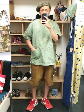 「masterkey（マスターキー）のアイテム（トップス）」を使った、yusuke さん（メンズ・170cm）の夏コーディネート