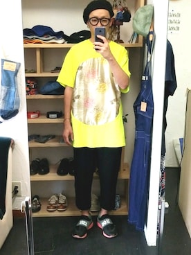 「STORES.jp（ストアーズドットジェーピー）のアイテム」を使った、yusuke さん（メンズ・170cm）の夏コーディネート