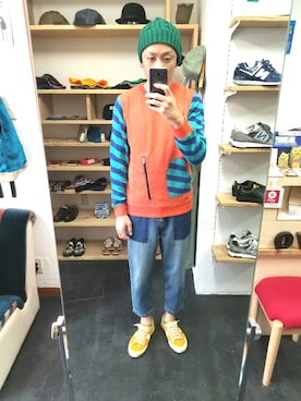 「STORES.jp（ストアーズドットジェーピー）のアイテム」を使った、yusuke さん（メンズ・170cm）の秋コーディネート