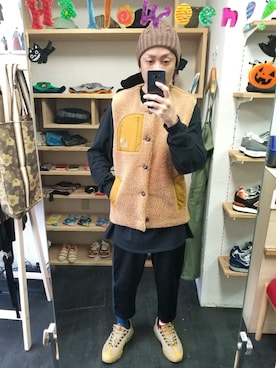 「masterkey（マスターキー）のアイテム」を使った、yusuke さん（メンズ・170cm）の秋コーディネート