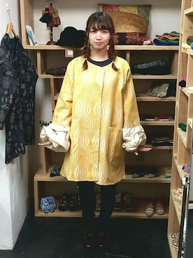 「marble sud（マーブルシュッド）のアイテム」を使った、yusuke さん（メンズ・170cm）の秋コーディネート