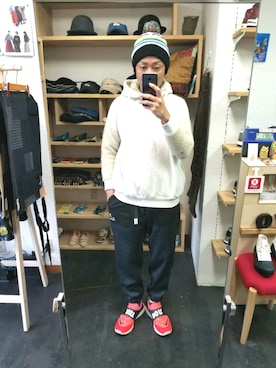 「masterkey（マスターキー）のアイテム（トップス）」を使った、yusuke さん（メンズ・170cm）の秋コーディネート