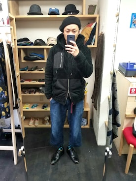 「LiSS（リス）のアイテム」を使った、yusuke さん（メンズ・170cm）の秋コーディネート