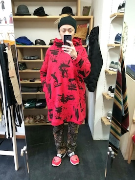 「アイテム（ワンピース）」を使った、yusuke さん（メンズ・170cm）の冬コーディネート