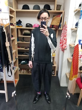 「LiSS（リス）のアイテム」を使った、yusuke さん（メンズ・170cm）の冬コーディネート