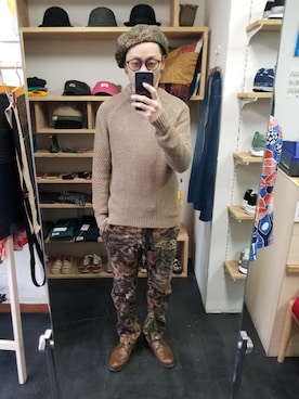 「VOO（ヴォー）のアイテム」を使った、yusuke さん（メンズ・170cm）の冬コーディネート