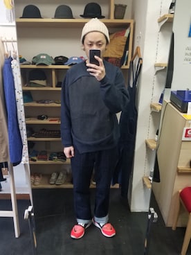 「STORES.jp（ストアーズドットジェーピー）のアイテム」を使った、yusuke さん（メンズ・170cm）の春コーディネート