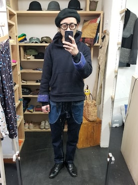 「STORES.jp（ストアーズドットジェーピー）のアイテム」を使った、yusuke さん（メンズ・170cm）の春コーディネート