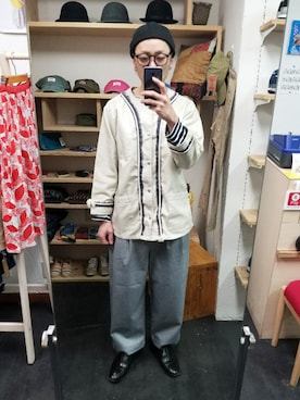 「masterkey（マスターキー）のアイテム（その他アウター）」を使った、yusuke さん（メンズ・170cm）の春コーディネート
