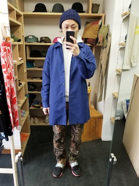 「STORES.jp（ストアーズドットジェーピー）のアイテム」を使った、yusuke さん（メンズ・170cm）の春コーディネート