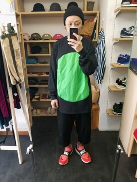 「STORES.jp（ストアーズドットジェーピー）のアイテム」を使った、yusuke さん（メンズ・170cm）の春コーディネート