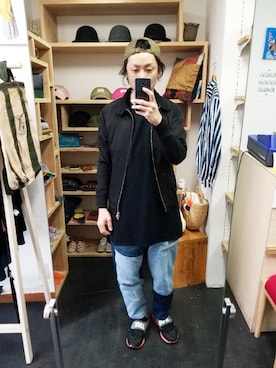 「STORES.jp（ストアーズドットジェーピー）のアイテム」を使った、yusuke さん（メンズ・170cm）の春コーディネート