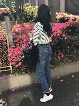 Rioさん（レディース・154cm）の春コーディネート