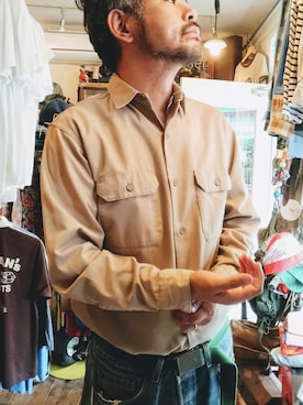 「J.C.PENNEY（ジェーシーペニー）のアイテム」を使った、ataco garageさん（メンズ・173cm）の秋コーディネート