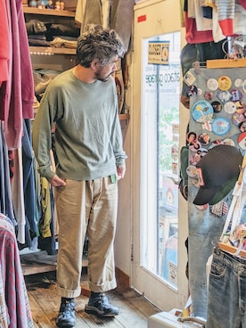 ニット セーターを使った 古着屋 のメンズ人気ファッションコーディネート ユーザー ショップスタッフ Wear ニット セーターを使った 古着屋 のメンズ人気ファッションコーディネート ユーザー ショップスタッフ Wear