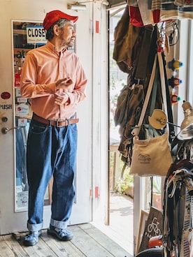 「LLBean SIGNATURE（エルエルビーンシグネチャー）のアイテム」を使った、ataco garageさん（メンズ・173cm）の春コーディネート