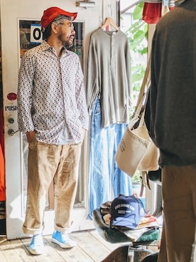 「FLAG by ALEXIA STAM（フラッグバイアリシアスタン）のアイテム」を使った、ataco garageさん（メンズ・173cm）の秋コーディネート