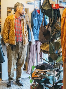 「FLAG by ALEXIA STAM（フラッグバイアリシアスタン）のアイテム」を使った、ataco garageさん（メンズ・173cm）の冬コーディネート