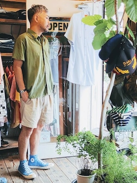 「ユーロ古着」｜ataco garageさん（メンズ・173cm）の夏コーディネート