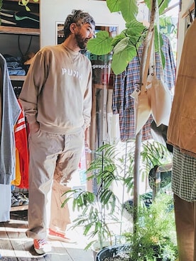 「プーマ」｜ataco garageさん（メンズ・173cm）の秋コーディネート