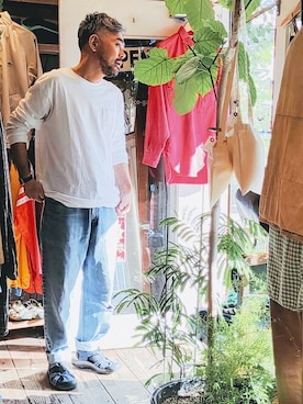 「ルーズフィット」｜ataco garageさん（メンズ・173cm）の秋コーディネート