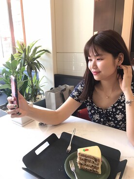 「ESPRIT（エスプリ）のアイテム（ワンピース/ドレス）」を使った、hibabyamberさん（レディース・169cm）の夏コーディネート