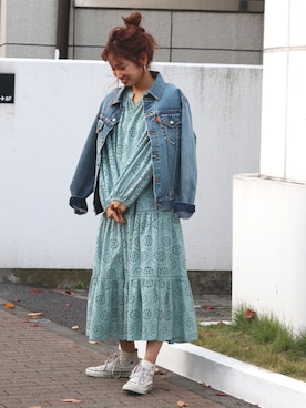 あやさん（レディース・163cm）の冬コーディネート