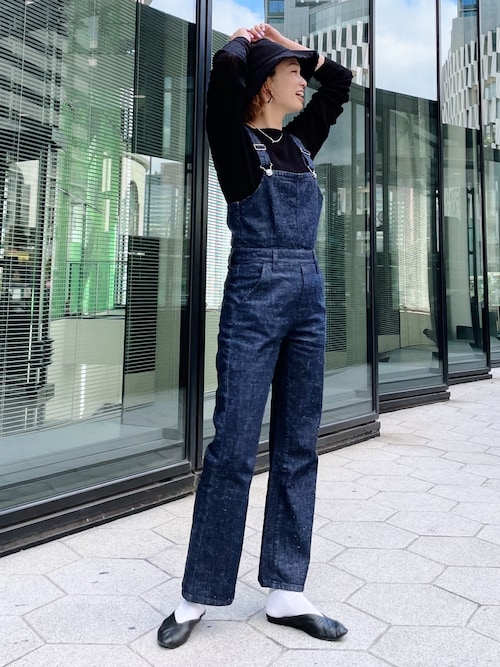 Ungrid金高彩さんのつなぎ オールインワンを使ったコーディネート Zozotown