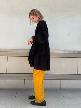 「ミニワンピ」｜あやさん（レディース・163cm）の春コーディネート