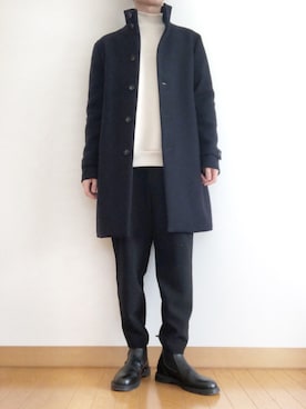 「PUBLIC TOKYO（パブリックトウキョウ）のアイテム（その他アウター）」を使った、NITAさん（メンズ・170cm）の冬コーディネート