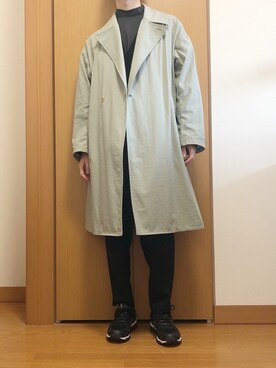 「ADAM ET ROPE'（アダムエロペ）のアイテム（その他アウター）」を使った、NITAさん（メンズ・170cm）の冬コーディネート