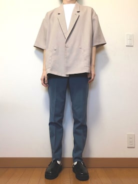 NITAさん（メンズ・170cm）の夏コーディネート