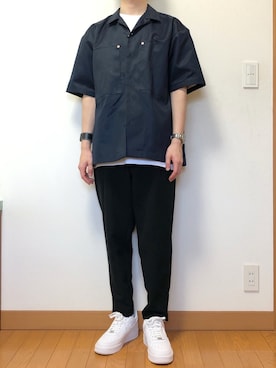 「Lui's（ルイス）のアイテム」を使った、NITAさん（メンズ・170cm）の夏コーディネート