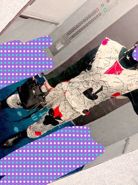 「トランプ柄」｜maple.さん（レディース・165cm）の秋コーディネート