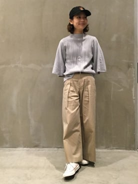 「relume」｜JOURNAL STANDARD relume 西宮ガーデンズ店スタッフさん（レディース・158cm）の冬コーディネート