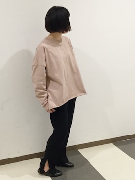 「relume」｜JOURNAL STANDARD relume 西宮ガーデンズ店スタッフさん（レディース・154cm）の冬コーディネート