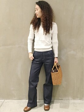 「relume」｜JOURNAL STANDARD relume 西宮ガーデンズ店スタッフさん（レディース・168cm）の冬コーディネート