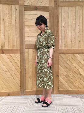 「relume」｜JOURNAL STANDARD relume 西宮ガーデンズ店スタッフさん（レディース・157cm）の春コーディネート