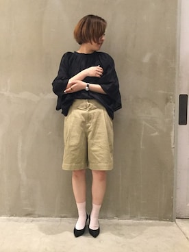 JOURNAL STANDARD relume 西宮ガーデンズ店スタッフさん（レディース・155cm）の夏コーディネート