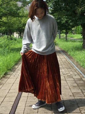 「relume」｜JOURNAL STANDARD relume 西宮ガーデンズ店スタッフさん（レディース・158cm）の夏コーディネート