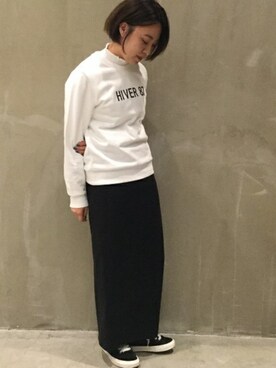 「relume」｜JOURNAL STANDARD relume 西宮ガーデンズ店スタッフさん（レディース・155cm）の秋コーディネート
