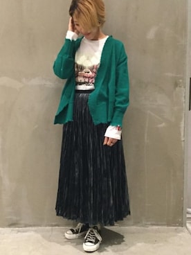 「LIFE（ライフ）のアイテム」を使った、JOURNAL STANDARD relume 西宮ガーデンズ店スタッフさん（レディース・155cm）の秋コーディネート