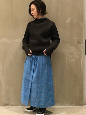 「Andersen-Andersen（アンデルセンアンデルセン）のアイテム」を使った、JOURNAL STANDARD relume 西宮ガーデンズ店スタッフさん（レディース・155cm）の秋コーディネート