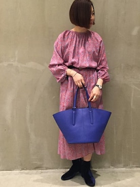 JOURNAL STANDARD relume 西宮ガーデンズ店スタッフさん（レディース・155cm）の冬コーディネート